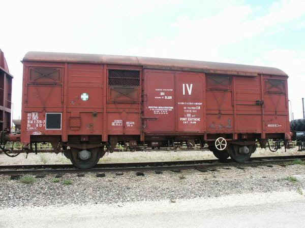 Wagon atelier du CR 8 de Dijon