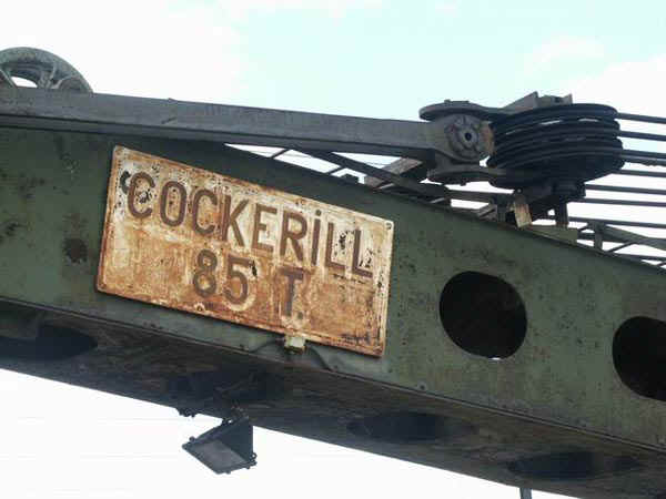 Grue Cockerill 85 t de Dijon