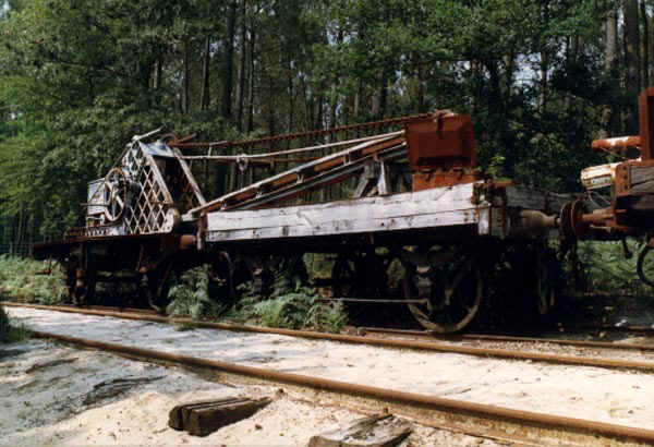 Grue de secours de la Compagnie des Chemins de Fer Economiques