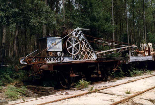 Grue de secours de la Compagnie des Chemins de Fer Economiques