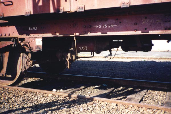 Wagon  tarer les bascules