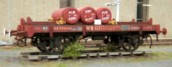 Wagon  tarer les bascules
