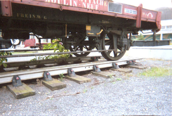 Wagon  tarer les bascules