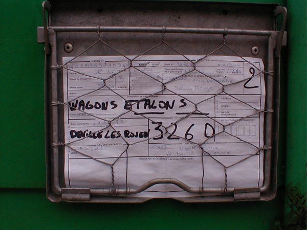 Wagon  tarer les bascules
