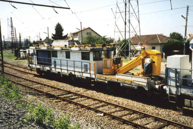 Wagon d'inspection de tunnels
