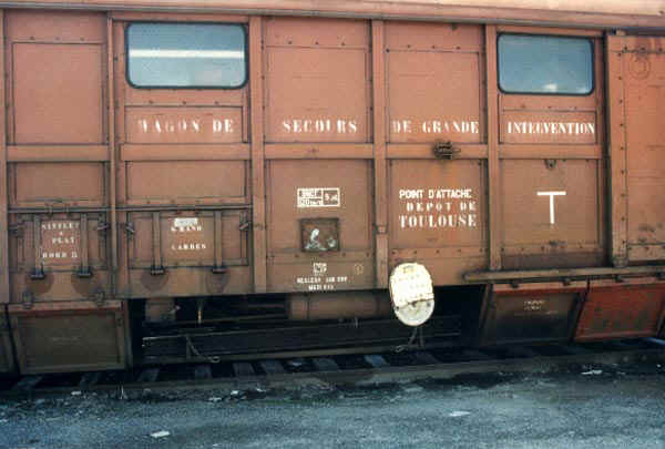 Wagon secours de grande intervention