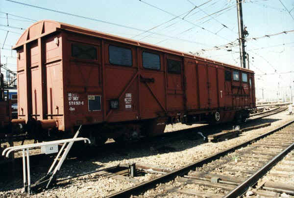 Wagon atelier de la grue Cockerill de Toulouse