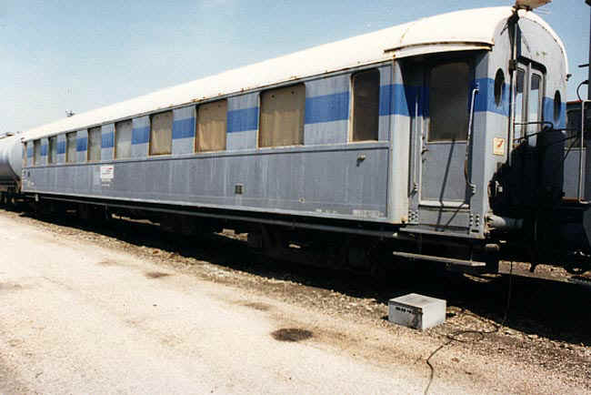 Voiture d'hbergemenet pour train dsherbeur