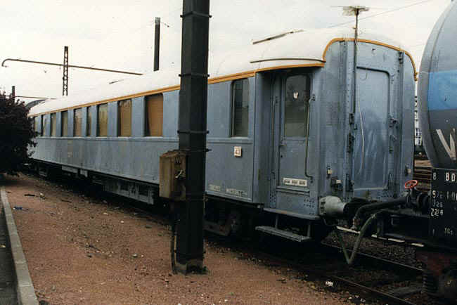 Voiture d'hbergemenet pour train dsherbeur