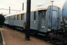 Voiture d'hébergemenet pour train désherbeur